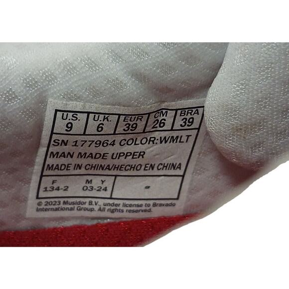 Skechers X ROLLING STONES Uno Sneakers Sz 9 White Multicolor TONGUE Say It Loud - Picture 16 of 16